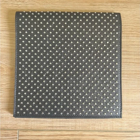 Saint Laurent Black Studded Wallet - Picture 2 of 4